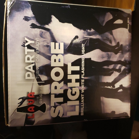 Party Strobe Light - Brilliant White Flashing Light - Picture 2 of 7